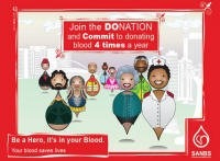 Blood drive day at Venwood & Baker Electrical