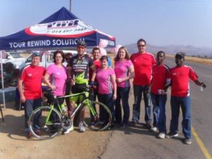 Cycle 4 CANSA weekend at Sun City
